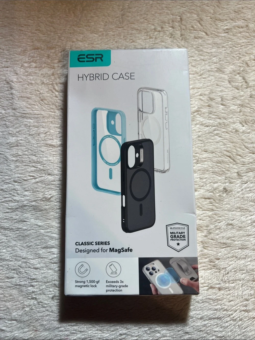 iPhone 16 Pro Clear and Frosted HaloLock Magnetic iPhone Case